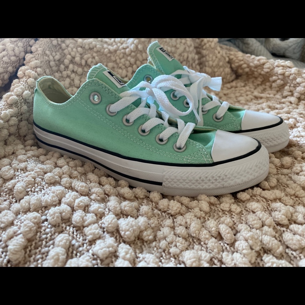Teal Mint Converse Chucks